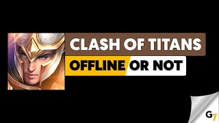 Clash of Titans game offline or online ? screenshot 1