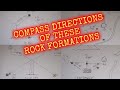 Compass directions to the treasure deposits