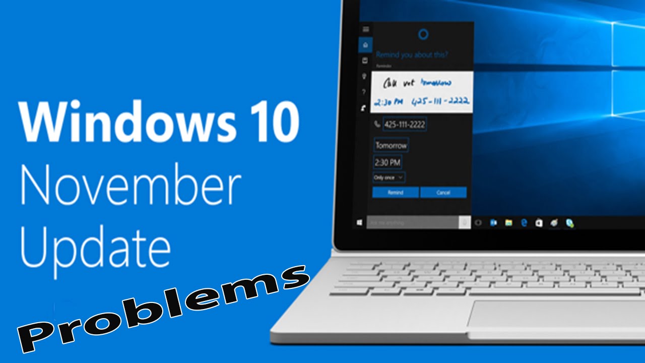WINDOWS 10 VERSION 1511 UPDATE PROBLEMS (SOLUTIONS?) - YouTube