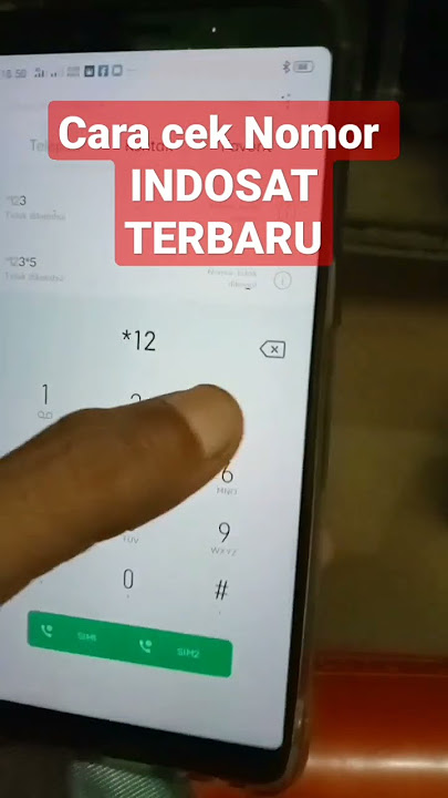 CARA CEK NOMOR INDOSAT SUDAH UPDATE DI SHORT BARU#ceknomorindosat#ceknomor