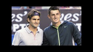 Federer vs Tomic ● AO 2013 R3 HD Highlights