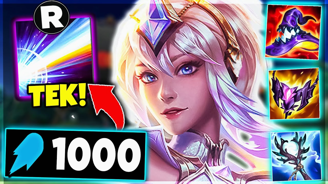 LUX ama 1000 YETENEK GÜCÜM VAR !! FULL CANA TEK ATIYORUM !!