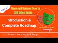 Playwright Beginner Tutorial [200 Video] | Introduction &amp; Complete Roadmap | Phase1 | Part  1.1