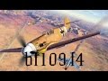 gameplay war thunder: bf109 f4