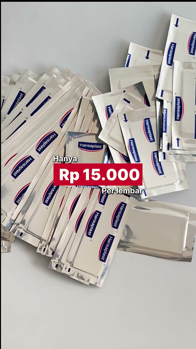 Gak semahal laser buat perawatan keloid, #Hansaplast Plester Bekas Luka cuma 15k per lembarnya.