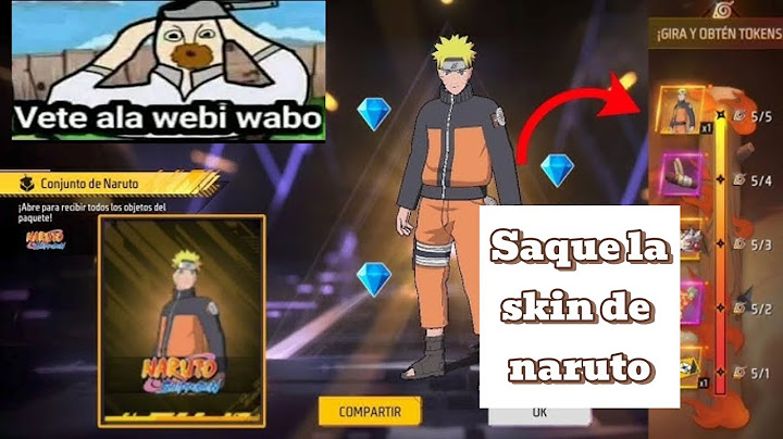 ¡COMPRE LA SKIN DE NARUTO X FREE FIRE!! acompáñame a gastar mi salario☺️#naruto