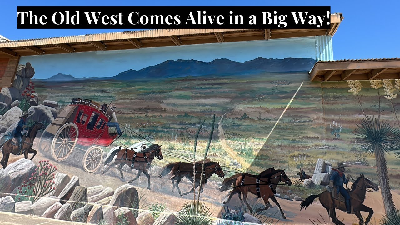 The Murals of Historic Benson, Arizona Where the Old West Comes Alive in a Big Way!