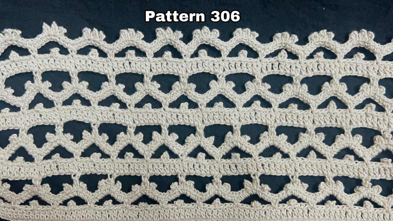 FANTASTIC & INCREDIBLE  crochet pattern #306  || Easy crochet pattern || Free crochet || White yarn