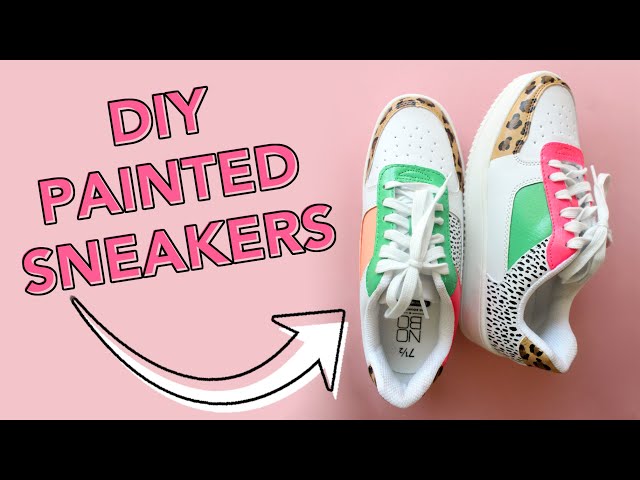 Painted Sneakers 