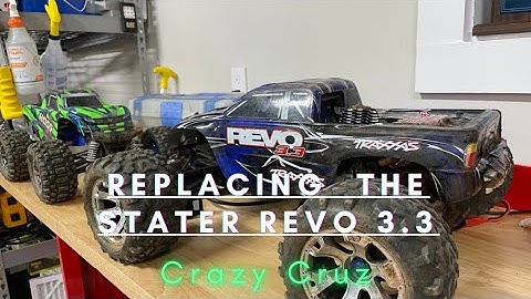 How to Replace The Starter On The Traxxas Revo 3.3 With Crazy Cruz.