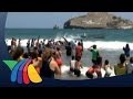 Regresan al mar a ballena varada en Mazatlán | Noticias de Mazatlán