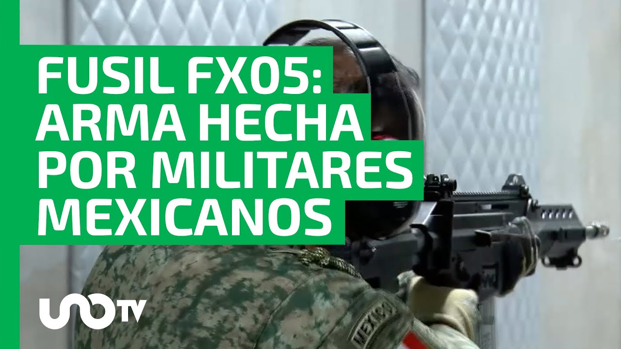 Conoce el FX-05, el fusil creado por militares mexicanos - YouTube