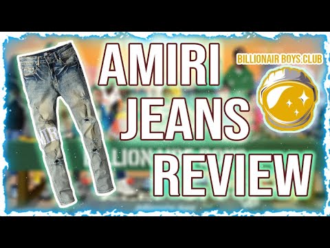 AMIRI Jeans Reps Review from Billionaire Boys Club