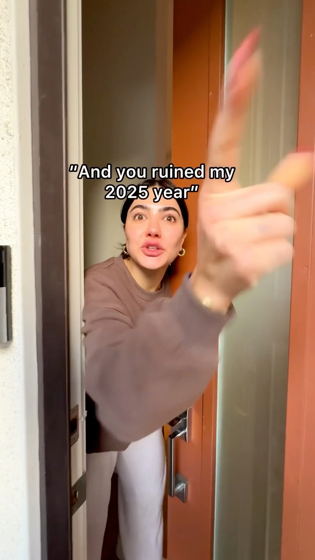 This ruined her entire year already ?
