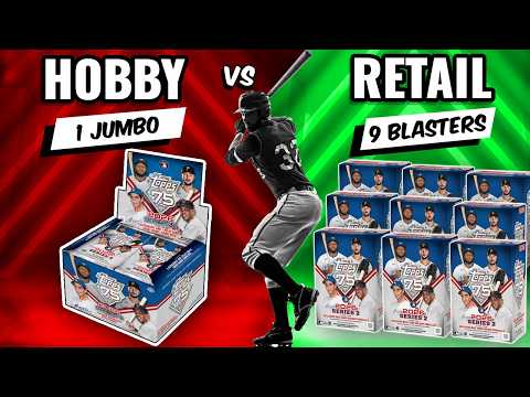 🚨HOBBY VS RETAIL🚨2026 TOPPS SERIES 2 JUMBO HOBBY VS 9 BLASTER BOXES
