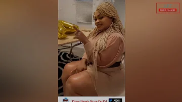 SSBBW lady Dancing | bbw girl | ssbbw big booty dance | cute big girl | ssbbw big booty