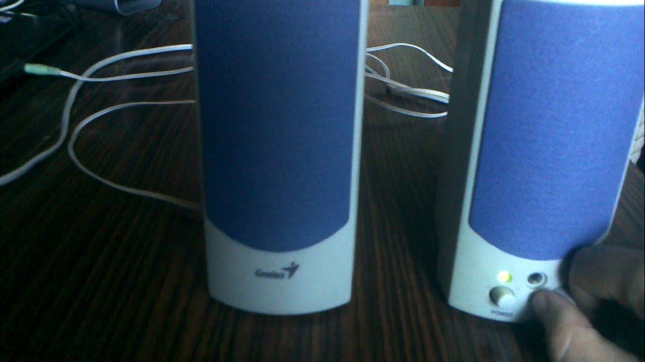 Колонки Genius SP-205B - YouTube