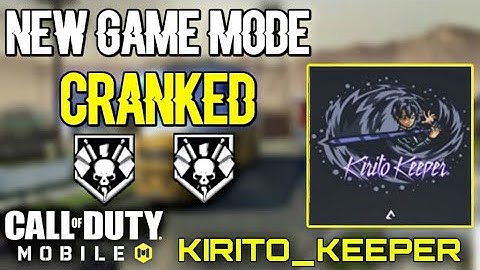 New CRANKED GAMEPLAY || New Game Mode || New Update || Call of Duty Mobile - COD Mobile