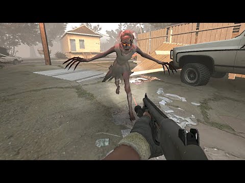 ส left 4 dead 2  2022 Update  Left 4 Dead 2 Solo Expert Crazy Witches (Hard Rain)