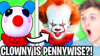 Can We REVEAL CLOWNY'S TRUE IDENTITY!? (SECRET PIGGY ORIGIN STORY - WHO IS CLOWNY!?)