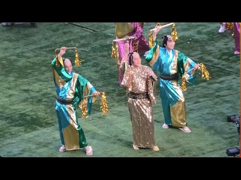 -2023.08.05-【Jリーグ】鯱の大祭典 #松平健 さん 国立競技場でマツケンサンバⅡ披露!! オープニングパフォーマンス第一幕 名古屋グランパス （vs新潟）