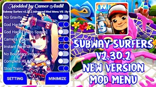 Subway Surfers v2.30.2 Advanced Mod Menu Apk V8 [God Hack,Speed Hack,Score Multiplier etc.] screenshot 3