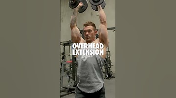 Dumbbell Hammer Curl & Overhead Extension (Arm Workout)