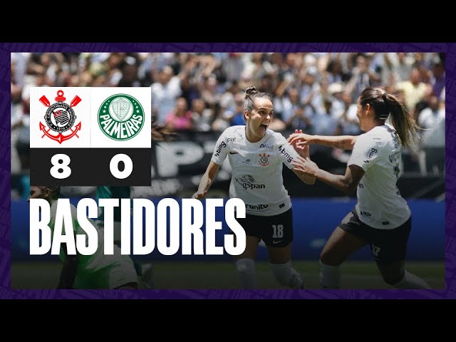 Corinthians faz 8 a 0 e atropela Palmeiras no Paulistão Feminino