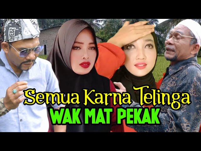 #ngakak SEMUA KARNA TELINGA WAK MAT PEKAK #atok_labu #komedi class=