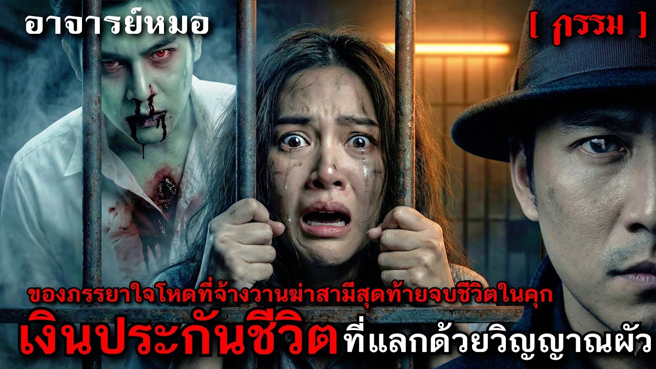 อาจารย์หมอ EP:08 เงินประกันชีวิตที่แลกด้วยวิญญาณผัวของภรรยาใจโหดที่จ้างฆ่าผัวท้ายตายที่คุก  [ กรรม ]