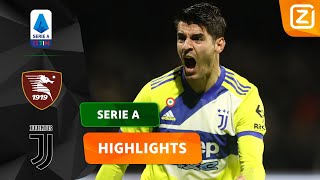 Subtiel Afgemaakt Door Morata Salernitana Vs Juventus Serie A 202122 Samenvatting