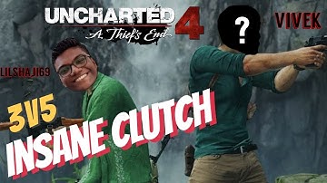 Uncharted 4 Multiplayer - Team Deathmatch #1 ft. Vivek (Easy Win!!) {PS4 Pro}