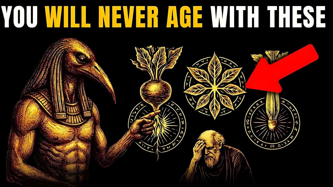 Если вы проигнорируете это видео, вы пропустите 3 запрещенных овоща Тота для вечной молодости.