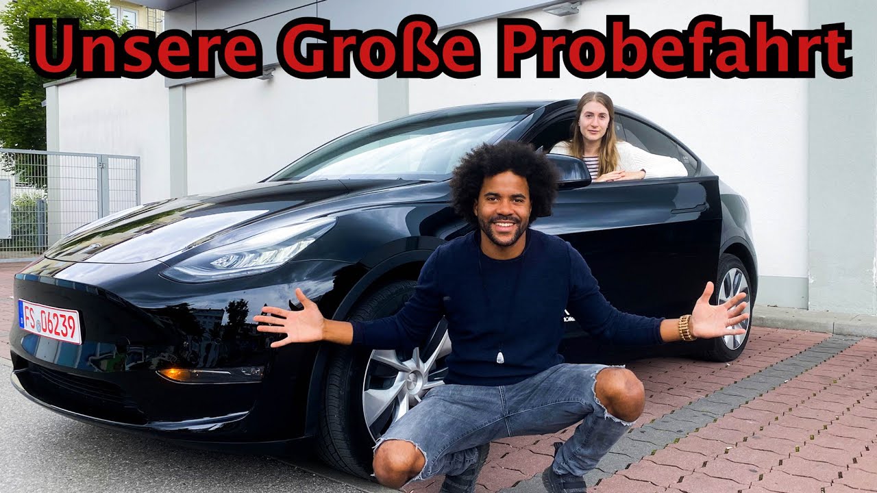 Große Tesla Model Y Probefahrt! Kaufe Ich Es?