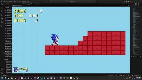 Sonic Engine made entirely on Python/Pygame ! WIP