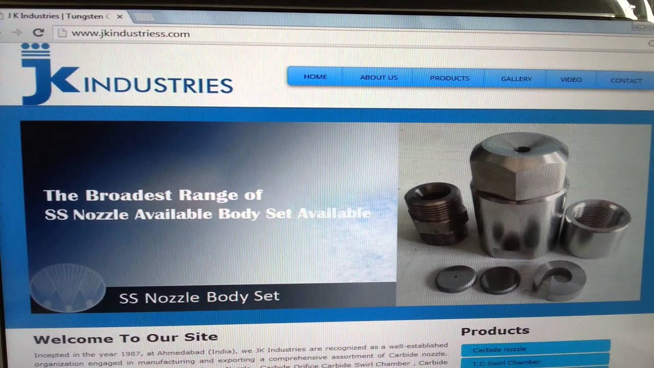 Sand Blasting Nozzle Manufacturer | Spray Dryer Nozzle Manufacturer | Air Atomizing Nozzle