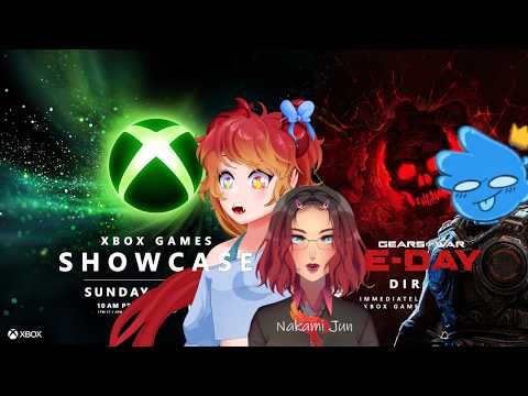 ADHD Vtuber's XBOX Games Showcase Gears of War E-Day Direct Reaction