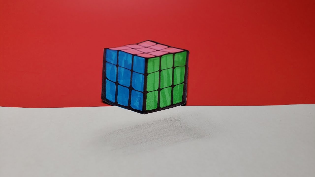 Floating Cube - YouTube
