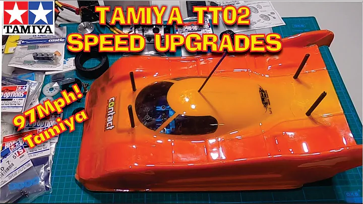 Tamiya TOP SPEED Upgrades - 97mph Tamiya TT02 Speed Run car Up Close