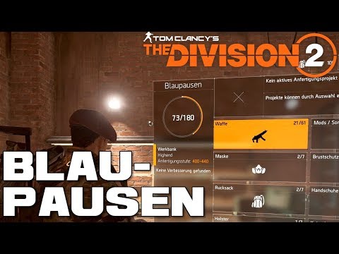 Video: Tom Clancys The Division - Basteln, Blaupausen, Materialien Und Mehr