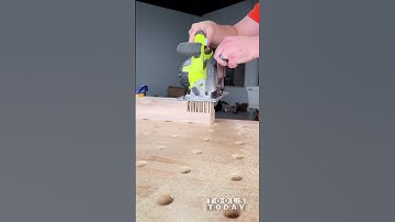 Cutting Half Lap Joint with Circular Saw