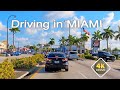 4K DRIVE USA North Miami to Midtown FLORIDA along US1 Travel