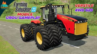 Biggest Tractor 🚜 of Farming Simulator 23 - Versatile 4WD 620 Gameplay in Urdu hindi fs23 screenshot 3