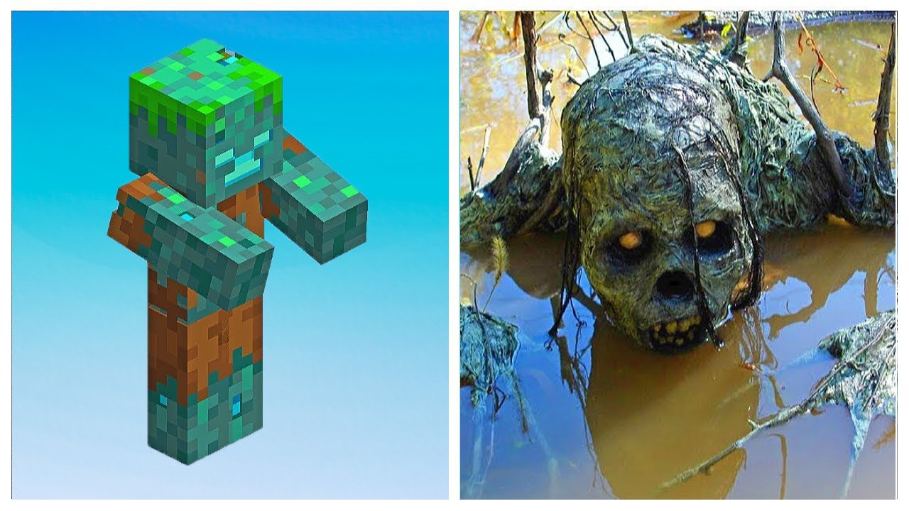 MINECRAFT: CHARACTERS in Real Life (mobs, animals, items) | Realistic ...