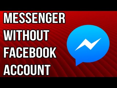 How To Log In To Facebook Messenger Without Facebook Account !