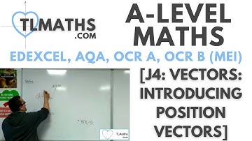 A-Level Maths: J4-01 [Vectors: Introducing Position Vectors]