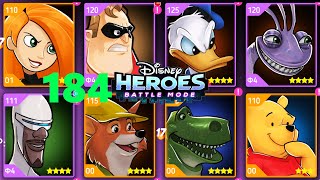 ГЕРОИ ДИСНЕЯ Боевой Режим 184 мобильная игра как мультик видео прохождение Disney Heroes Battle Mode