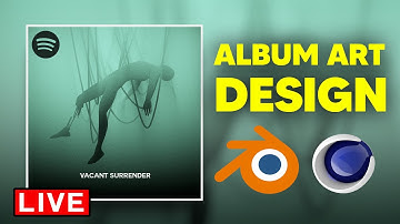How To Create ALBUM ART with Any 3D Program [PART 2]