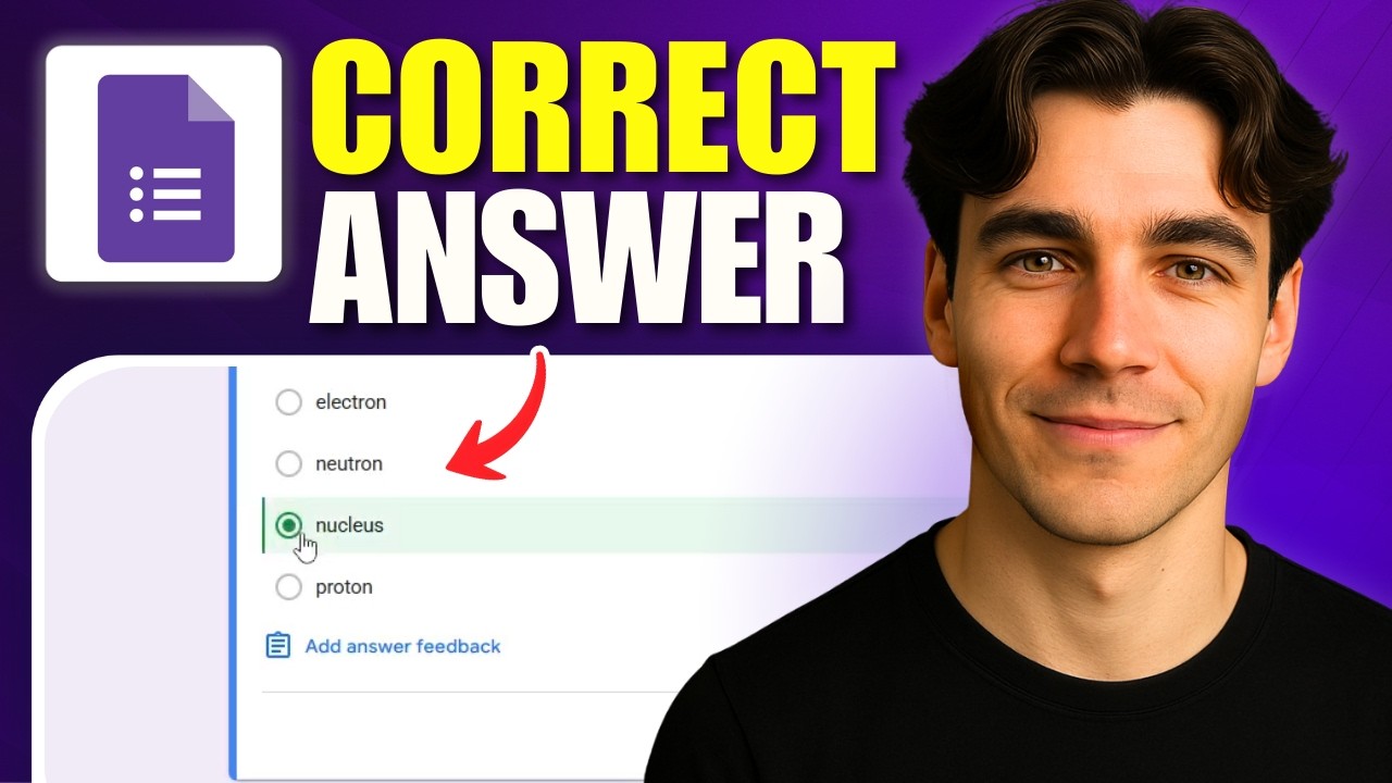 How To Mark Correct Answers On Google Forms (Tutorial 2026) - YouTube