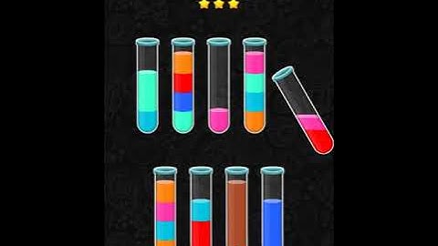 Color Water Sort 3D level 54 | Gameplay Mobile Games